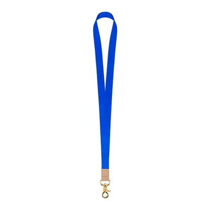 3/4'' Lanyard w/ PU Crimp & Optional Clamp