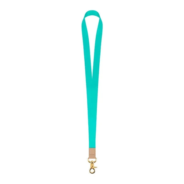 3/4'' Lanyard w/ PU Crimp & Optional Clamp