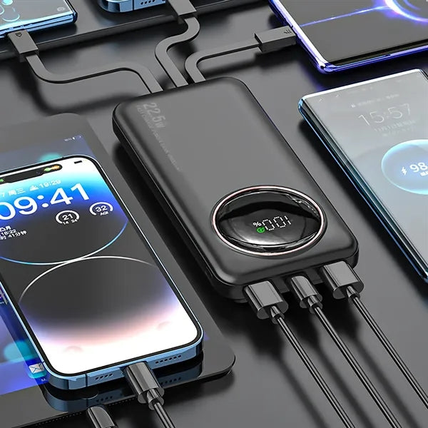 Portable Charger Power Bank with LED