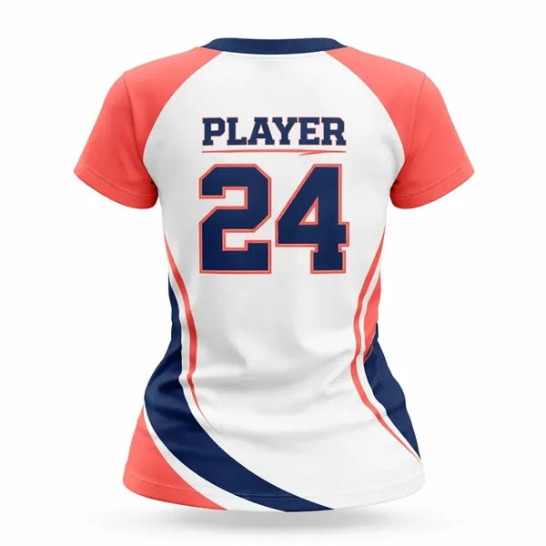 Women's Sublimated Football Jersey (Butterfly Mesh)