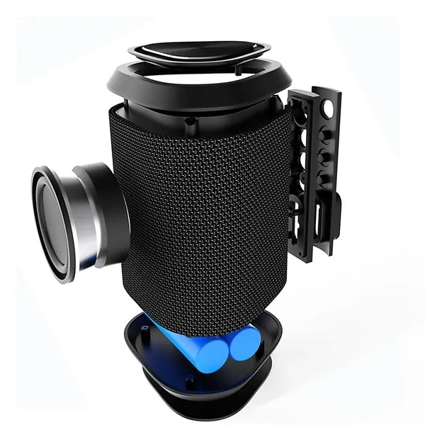 Portable Bluetooth Speaker with Lights