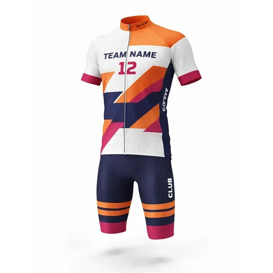Unisex Sublimated Cycling Jersey & Shorts