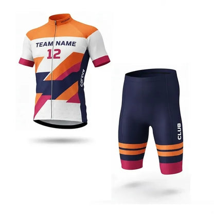 Unisex Sublimated Cycling Jersey & Shorts