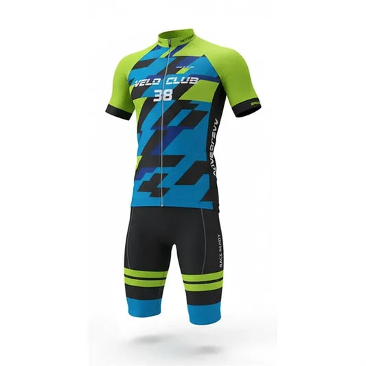 Unisex Cycling Jersey & Shorts Set Full Sublimated