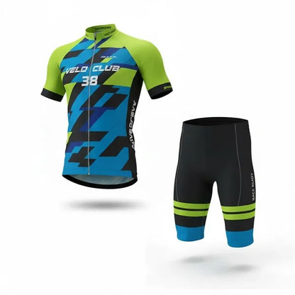 Unisex Cycling Jersey & Shorts Set Full Sublimated