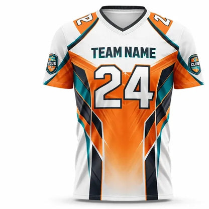 Men's Full Color Fanwear Football Jersey