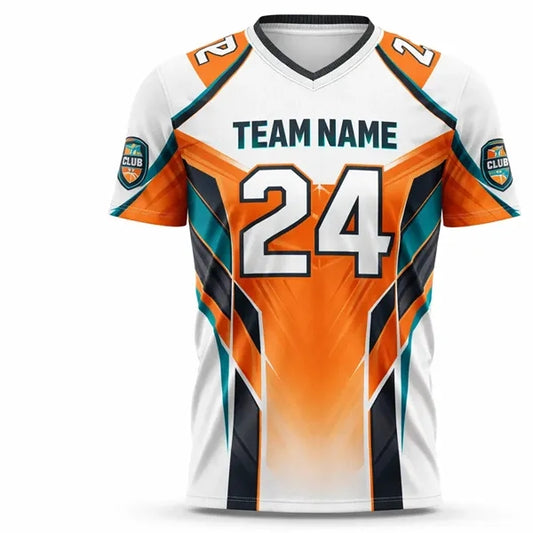 Men's Full Color Fanwear Football Jersey
