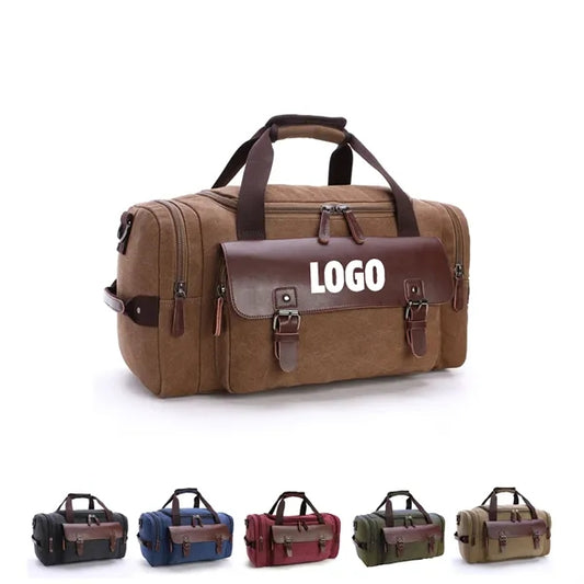 Canvas Duffel Bag w/Shoulder Strap