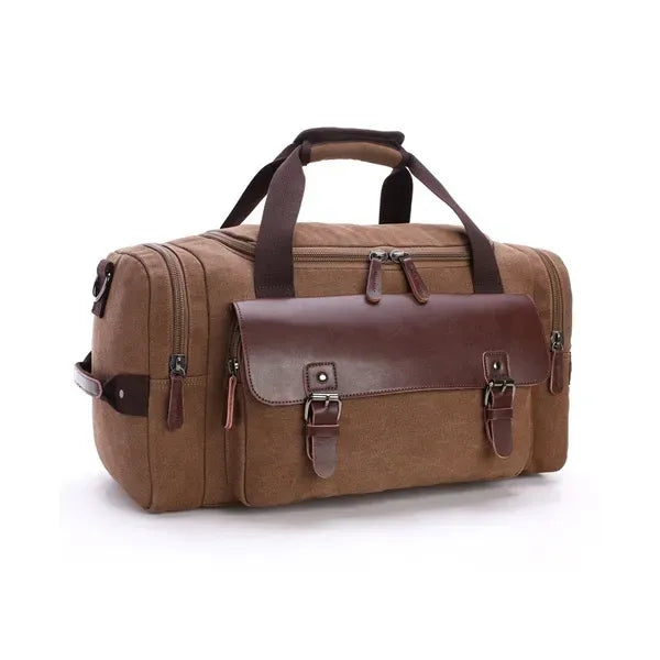 Canvas Duffel Bag w/Shoulder Strap