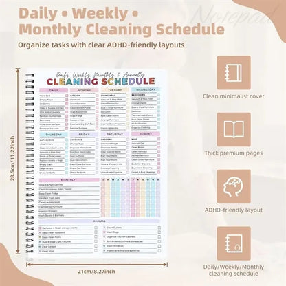 ADHD Cleaning Planner for Adults