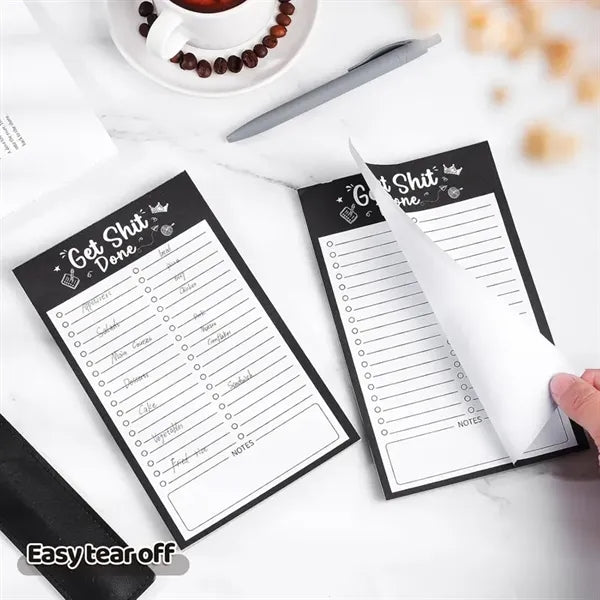 Magnetic Notepad for Fridge Grocery List