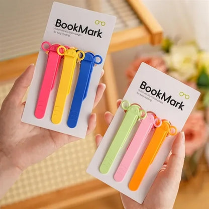 Silicone Bookmark with Pen Holder