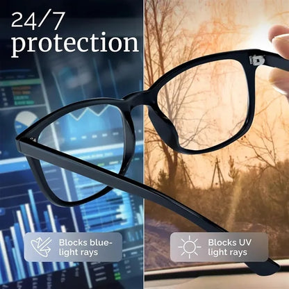 Screen fatigue UV protection high tech blue light glasses