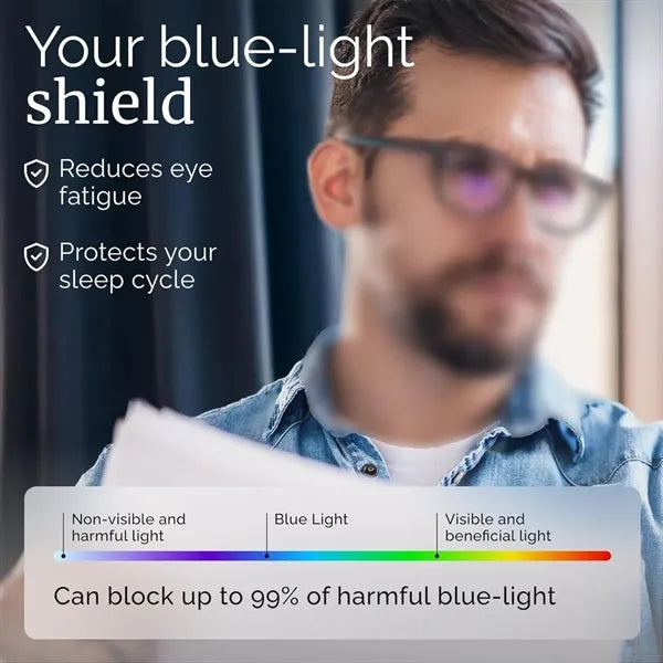 Screen fatigue UV protection high tech blue light glasses