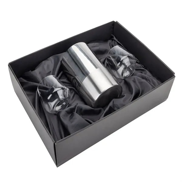 Catania Wine Cooler & Vale Stemless Wine Set