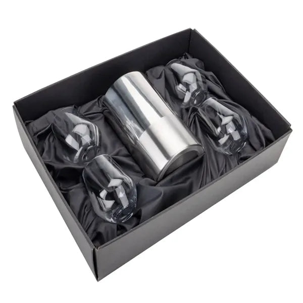 Catania Wine Cooler & Vale Stemless Wine Set