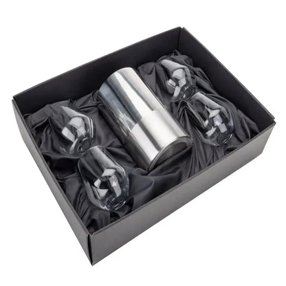 Catania Wine Cooler & Vale Stemless Wine Set