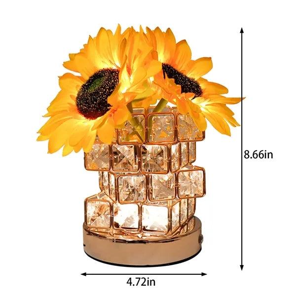 Bedroom bar birthday gift night light sunflower flower lamp