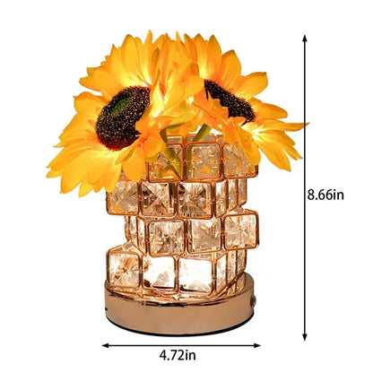 Bedroom bar birthday gift night light sunflower flower lamp