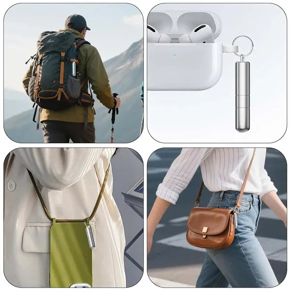 Portable 2 in 1 SIM card removal tool with cleaning brush