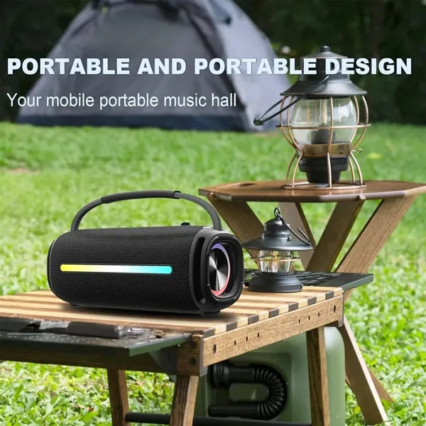 Portable waterproof home outdoor party bluetooth speaker
