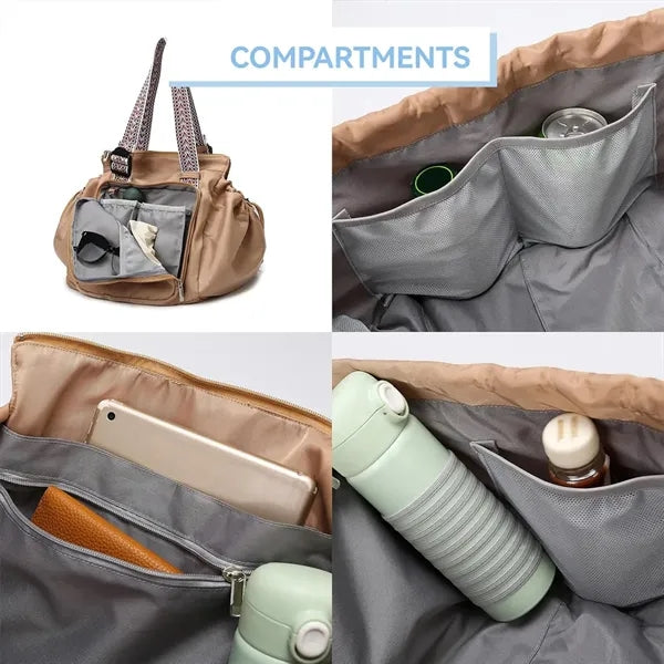 Versatile large backpack cradle duffel travel organizer bag