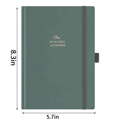 A5 PU Reading Journal Notebook