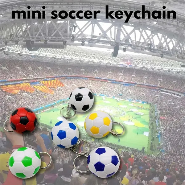 Party favors football gifts world cup mini soccer keychain