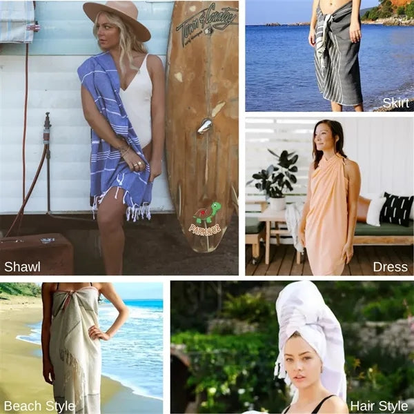 Turkish Beach Towel Oversized 39'x71''