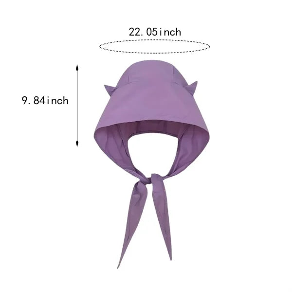 Summer travel outdoor quick-drying fun devil horn sun hat