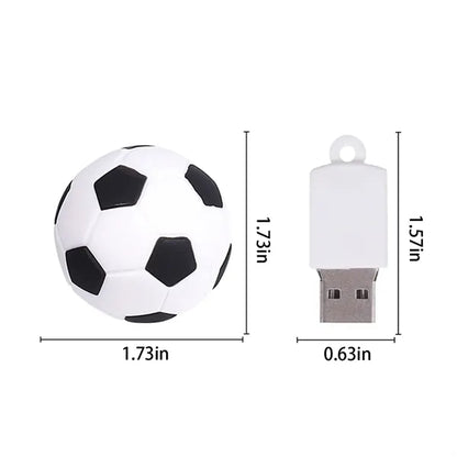 Novelty office gift 16GB soccer USB flash drive pendrive