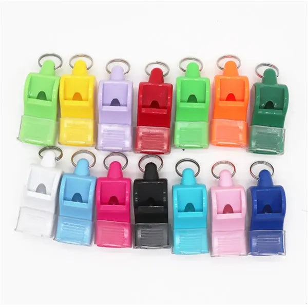 Sports coach emergency extra loud whistle with lanyard