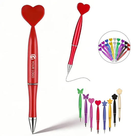Office wedding novelty Valentine's day heart shaped pens