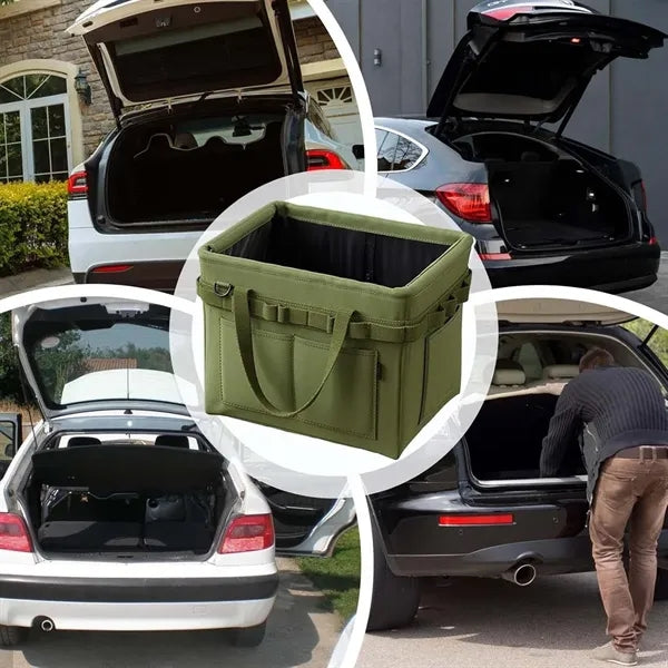 Foldable Oxford trunk organizer utility tools storage bag