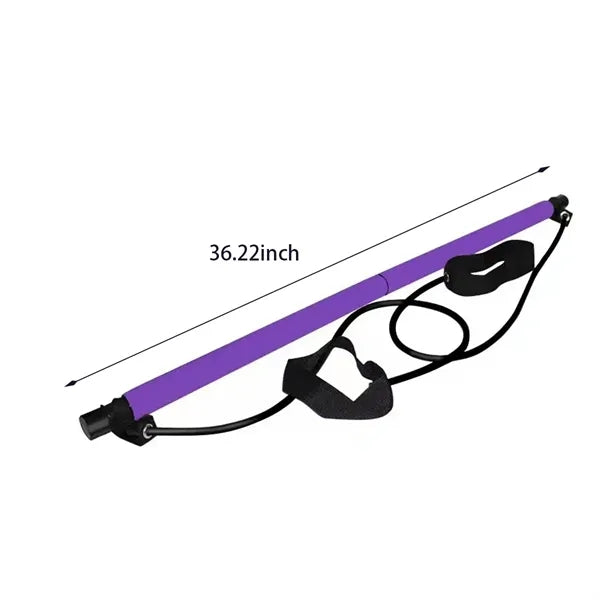 Home gym workout equipment yoga sculpt pilates bar stick kit