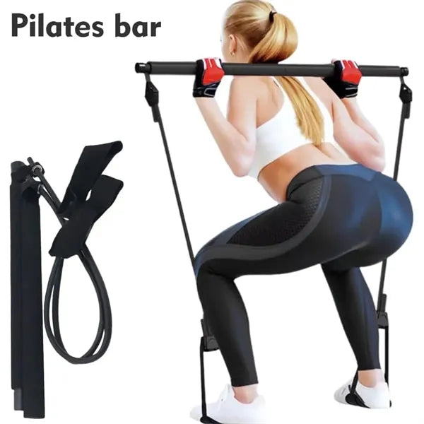 Home gym workout equipment yoga sculpt pilates bar stick kit