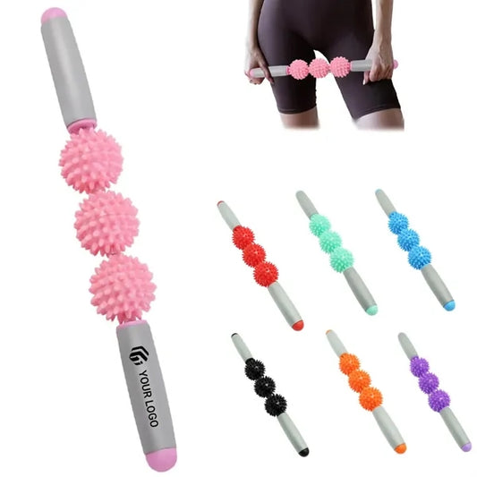 Multipurpose fitness yoga body leg back massage roller stick