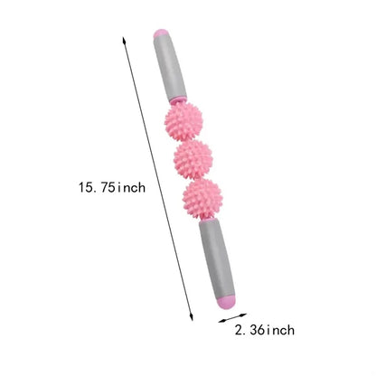Multipurpose fitness yoga body leg back massage roller stick