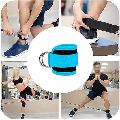 Gym foot leg training wrist ankle straps resistance bands