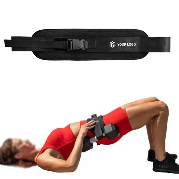 Gym workouts anti-slip adjustable exercise hip thrust belt