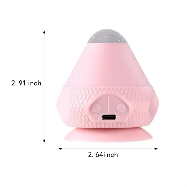Heat vibration deep massage electric adsorption fascia ball