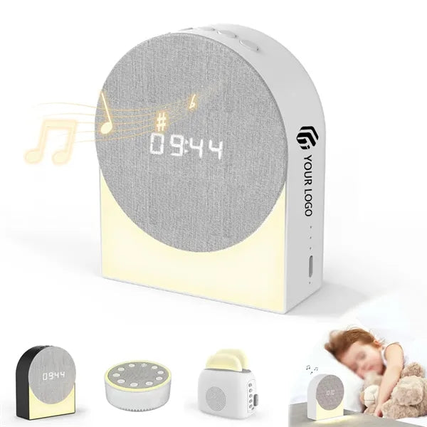 Portable home travel night light white noise sound machine