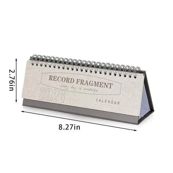 School office supply standing flip small 2026 desk calendar