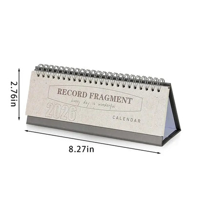 School office supply standing flip small 2026 desk calendar