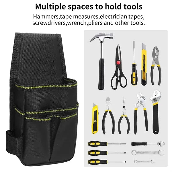 Multi portable adjustable work tool belt pouch organizer bag