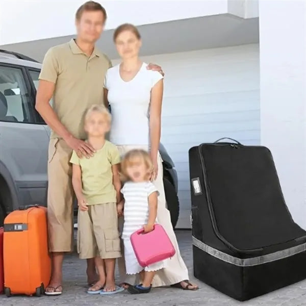 Heavy duty airplane padded car seat travel bag backpack
