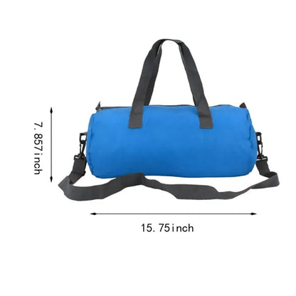 Large capacity foldable travel camping gym duffle tote bag