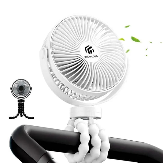 Baby travel essential portable flexible clip on stroller fan