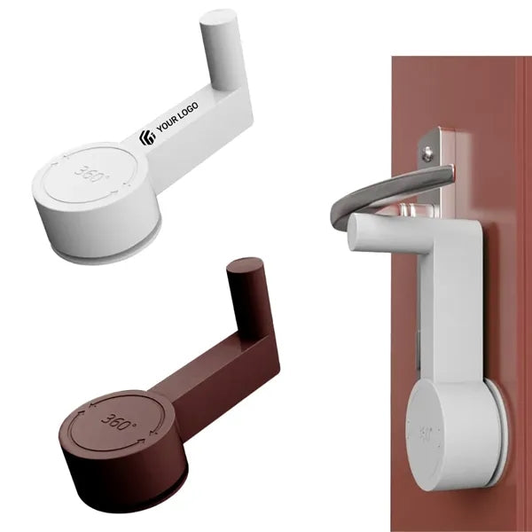 Child proof safety press rotation operation door lever lock