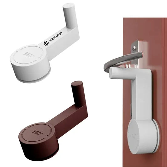Child proof safety press rotation operation door lever lock